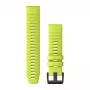 Pasek Garmin QuickFit 22 żółty silikon