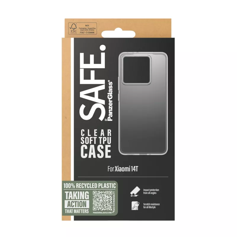 PanzerGlass SAFE. by ® etui TPU przezroczyste Xiaomi 14T