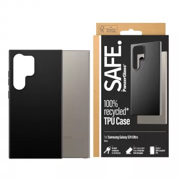 Etui TPU PanzerGlass SAFE Samsung Galaxy S24 Ultra Czarna Przezroczysta Ochrona