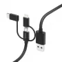 Hama 00201536 kabel USB USB 2.0 1,5 m USB A USB C Czarny