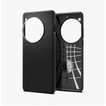Spigen OnePlus 12 Liquid Air Matte Czarny etui na telefon komórkowy 17,3 cm