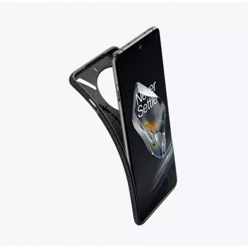 Spigen OnePlus 12 Liquid Air Matte Czarny etui na telefon komórkowy 17,3 cm