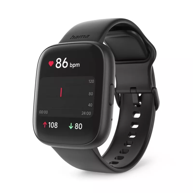Smartwatch HAMA 4000 square Czarny — HAMA 4000 square, Czarny smartwatch
