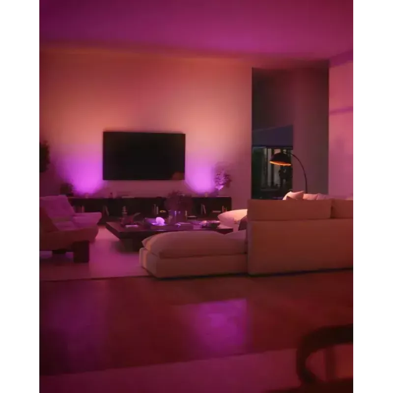 Philips Hue White and colour ambience Zestaw startowy: 3 żarówki GU10 + ściemniacz + Bridge Pro