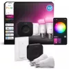 Philips Hue White and colour ambience Zestaw startowy: 2 inteligentne żarówki E27 + ściemniacz + Bridge Pro