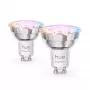 Philips Hue White and colour ambience Essential GU10 – inteligentny reflektor punktowy – 345 lm – 4,7 W – zestaw 2 sztuk