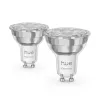 Philips Hue White and colour ambience Essential GU10 – inteligentny reflektor punktowy – 345 lm – 4,7 W – zestaw 2 sztuk