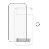 Zestaw ochronny na ekran PanzerGlass CARE 3-in-1 Feature Kick dla iPhone Air — szkło hartowane, PET, silikon, przezroczysty