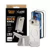 Zestaw ochronny na ekran PanzerGlass CARE 3-in-1 Feature Kick dla iPhone Air — szkło hartowane, PET, silikon, przezroczysty
