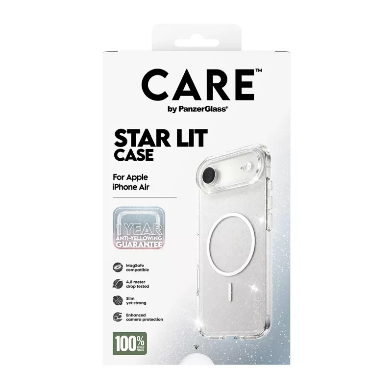 Cover PanzerGlass CARE by ® Flagship Case Urban Explorer Star Lit biały MagSafe iPhone Air