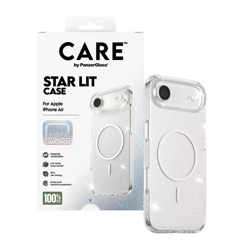 Cover PanzerGlass CARE by ® Flagship Case Urban Explorer Star Lit biały MagSafe iPhone Air