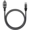 Kabel sieciowy TECHLY USB-C do Gigabit Ethernet RJ45, Cat6, 3 m, USB 3.2 Gen 1, F/UTP, czarny