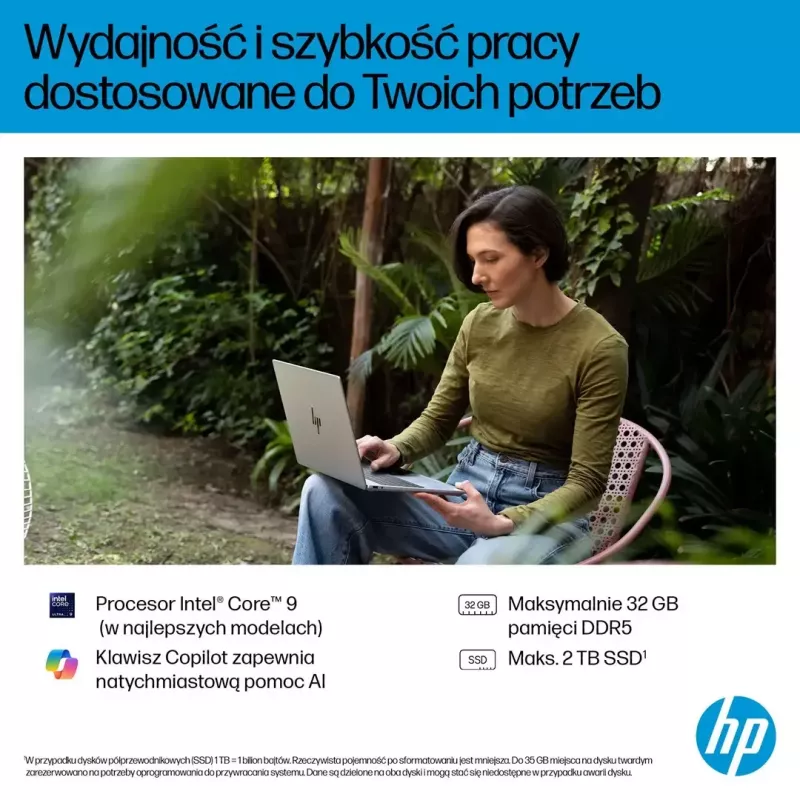 Laptop HP OmniBook 7 16-az0222nw 16 cali Core 5 210H 16 GB 512 GB Win11 Home