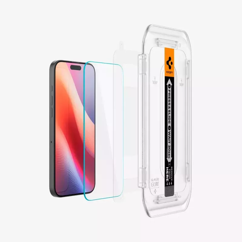 Spigen GLAS.tR EZ Fit ochraniacz na obiektyw aparatu Apple iPhone 16 Pro Max szkło hartowane 2 szt.