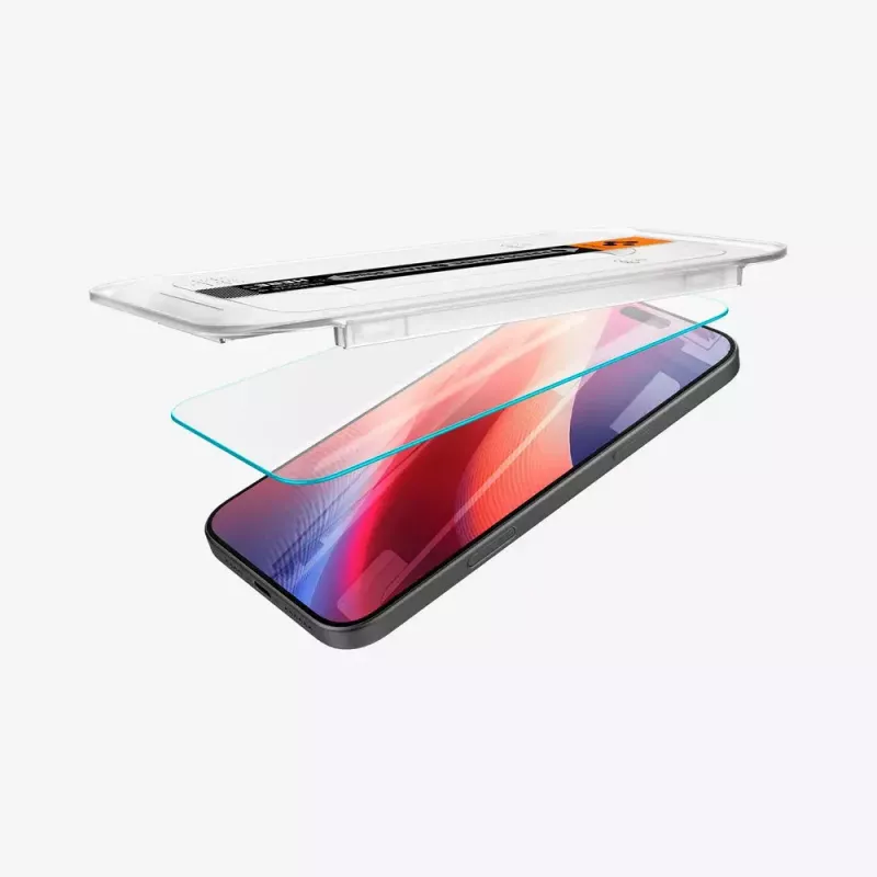 Spigen GLAS.tR EZ Fit ochraniacz na obiektyw aparatu Apple iPhone 16 Pro Max szkło hartowane 2 szt.