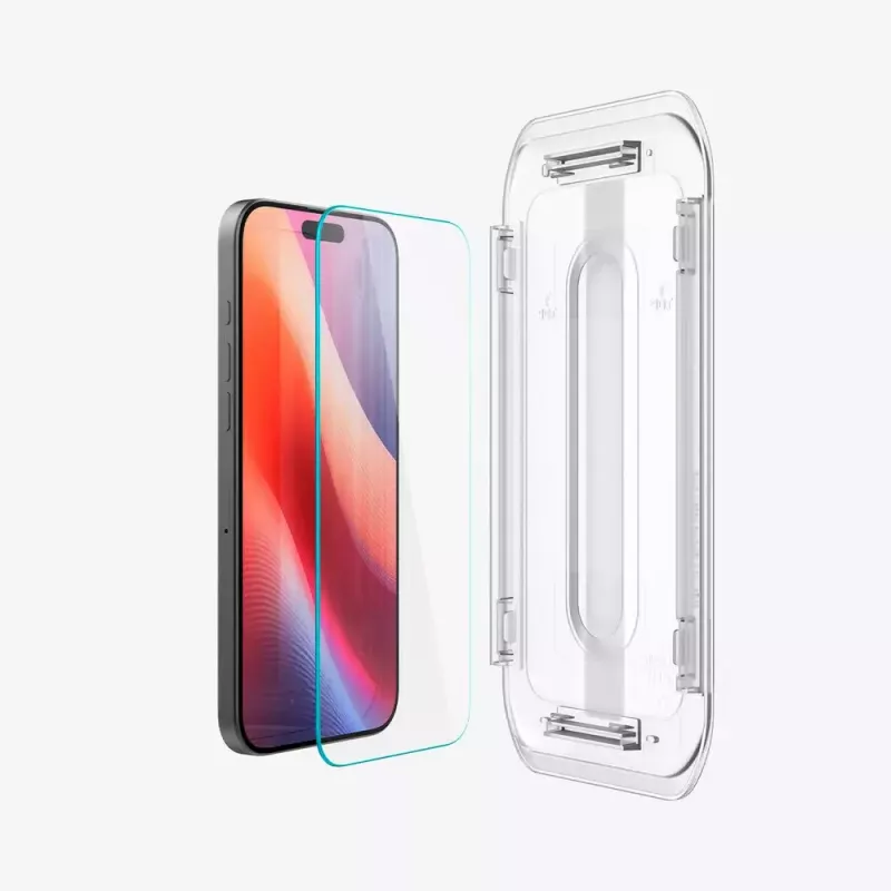 Spigen GLAS.tR EZ Fit ochraniacz na obiektyw aparatu Apple iPhone 16 Pro Max szkło hartowane 2 szt.
