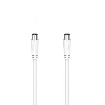 Hama 00205045 kabel koncentryczny 1,5 m Biały
