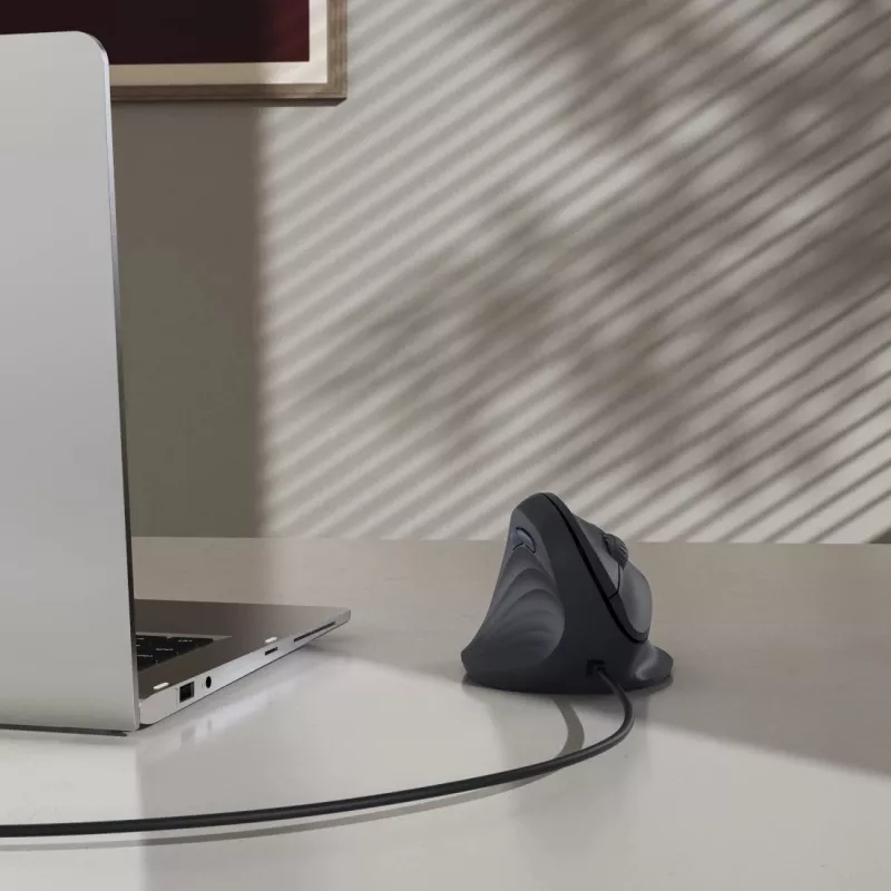 Hama ECM-500L mysz Office Leworęczna USB Typu-A Optyczna 1800 DPI
