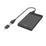 Hama 00200760 obudowa dysku HDD/SSD Czarna 2.5 cala