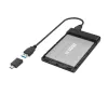 Hama 00200760 obudowa dysku HDD/SSD Czarna 2.5 cala