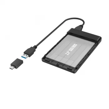 Hama 00200760 obudowa dysku HDD/SSD Czarna 2.5 cala