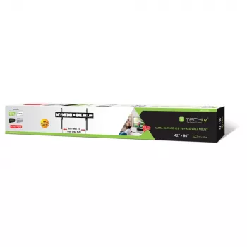 Uchwyt ścienny Techly do telewizorów LED LCD 42-80 Ultracienki Stały H400mm ICA-PLB 840