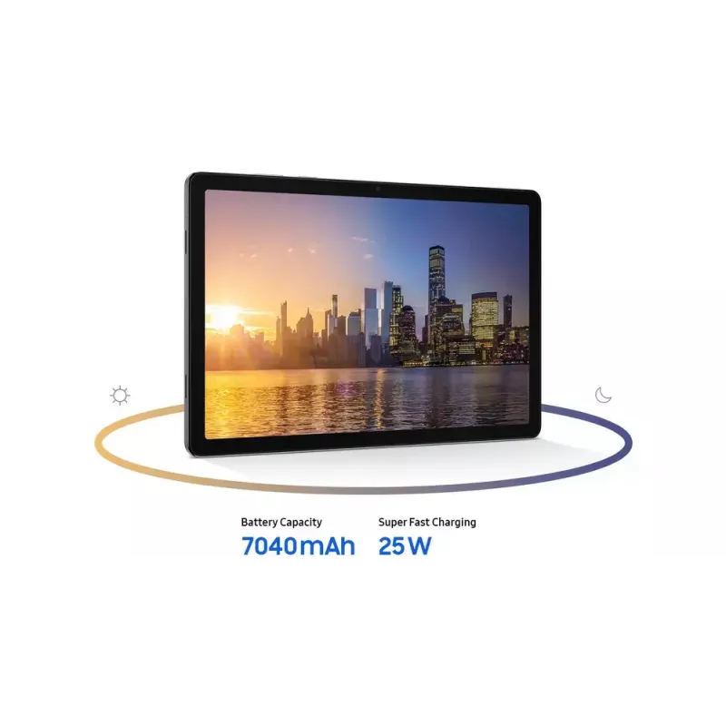 Tablet Samsung Galaxy Tab A11+ 5G (11 cali) — wyświetlacz 11 cali, 1920x1200, 256 GB, 8 GB RAM, aparat tylny 8 MP, przedni 5 MP, 5G, IP52, szary