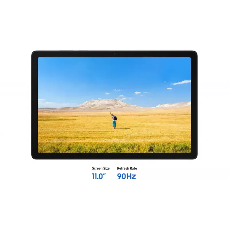 Tablet Samsung Galaxy Tab A11+ 5G (11 cali) — wyświetlacz 11 cali, 1920x1200, 256 GB, 8 GB RAM, aparat tylny 8 MP, przedni 5 MP, 5G, IP52, szary