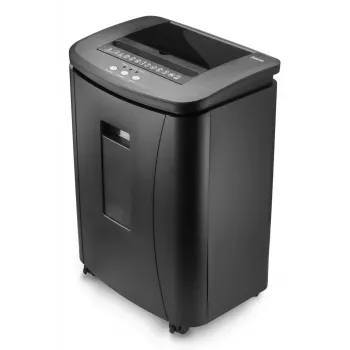 Niszczarka Hama Safe Auto M1200, cięcie mikro, 60 dB, 22,5 cm, czarna