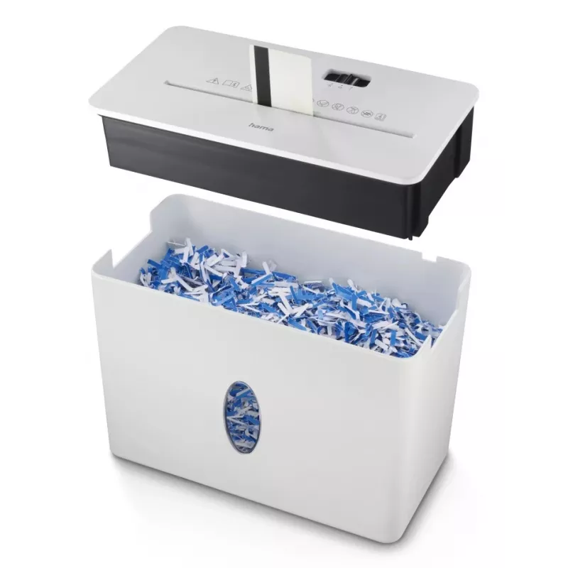 Hama Safe X40-W niszczarka dokumentów Ścięcie krzyżowe 64 dB 22 cm Biały