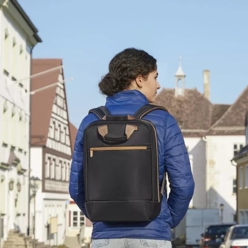Hama 00222056 plecak Rucksack Beżowy, Czarny Poliester z recyklingu