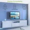 Uniwersalny uchwyt ścienny Techly do telewizorów LED/LCD 13-30 cali, uchylny, z 2 przegubami, czarny, ICA-LCD 923B