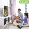 Uniwersalny uchwyt ścienny Techly do telewizorów LED/LCD 13-30 cali, uchylny, z 2 przegubami, czarny, ICA-LCD 923B