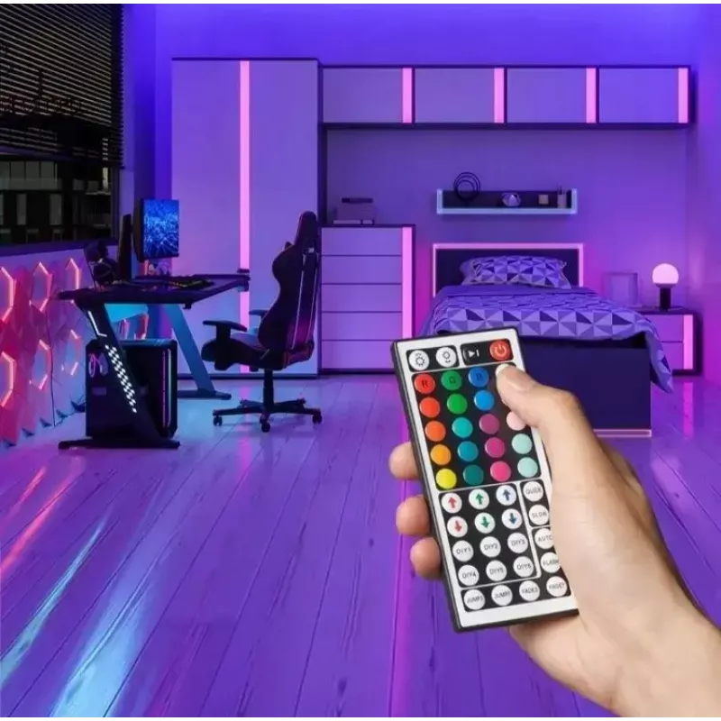 Taśma LED neonowa Vention PAEWJ-EU 5 m, silikonowa, DC 12 V, 72 diody/m, 15 W, IP65, pilot IR