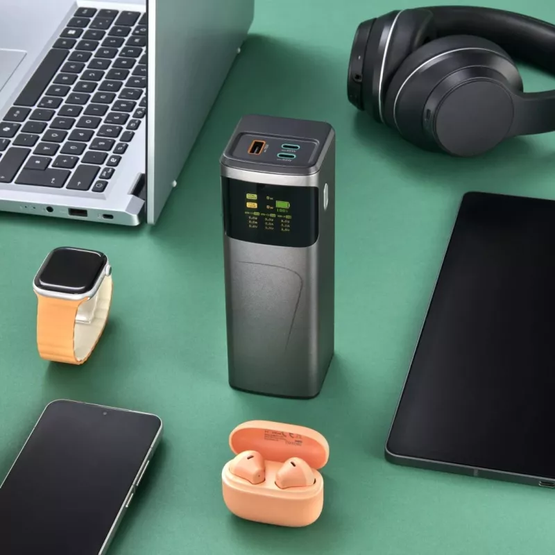 Hama High Power litowo-jonowy (Li-Ion) 20000 mAh szary