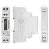Jednofazowy licznik energii elektrycznej QOLTEC 50887 230 V LCD cienki