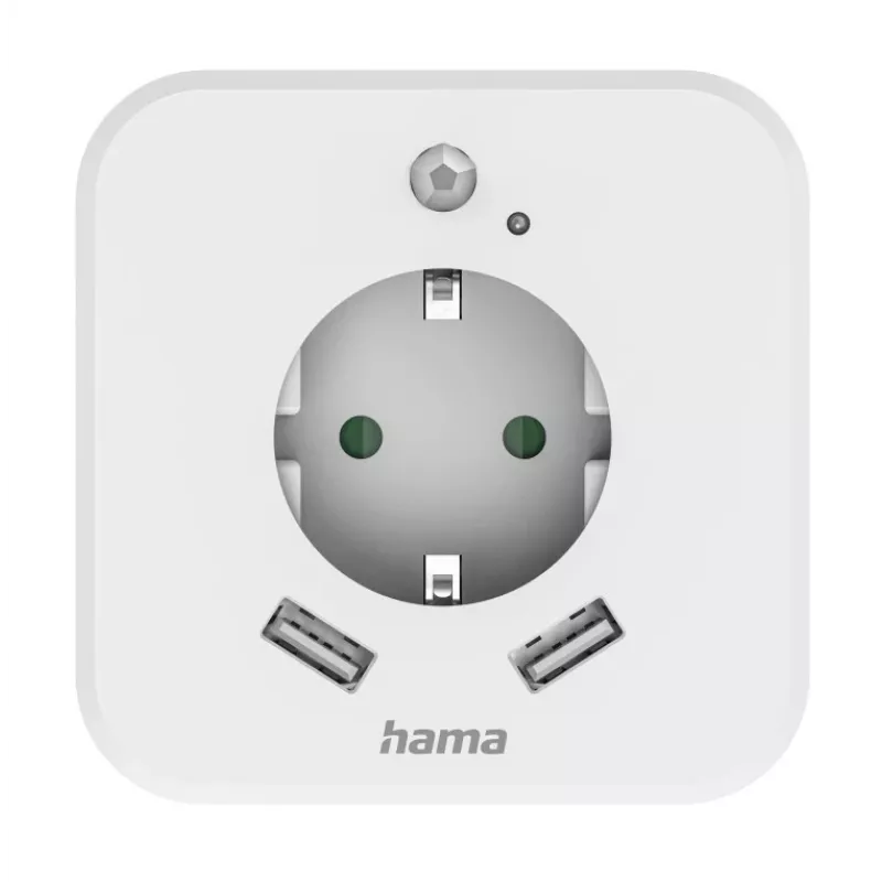 Lampka nocna do gniazdka Hama 00223507 ciepła biel LED 3000K