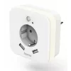 Lampka nocna do gniazdka Hama 00223507 ciepła biel LED 3000K