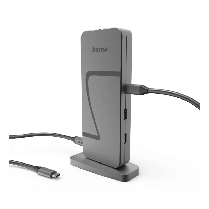 Hama Connect2Office Speed USB 3.2 Gen 1 (3.1 Gen 1) Type-C 40000 Mbit/s Antracyt