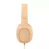 Hama Fun C Zestaw słuchawkowy Przewodowe Nagłowny Rozmowy/Muzyka USB Type-C Pomarańczowy