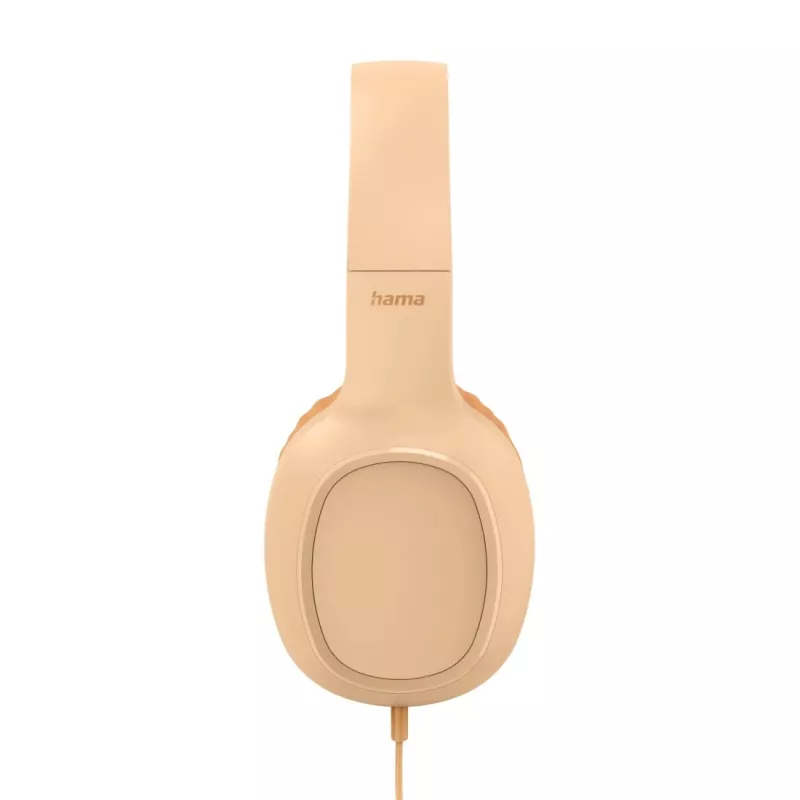 Hama Fun C Zestaw słuchawkowy Przewodowe Nagłowny Rozmowy/Muzyka USB Type-C Pomarańczowy