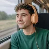 Hama Fun C Zestaw słuchawkowy Przewodowe Nagłowny Rozmowy/Muzyka USB Type-C Pomarańczowy