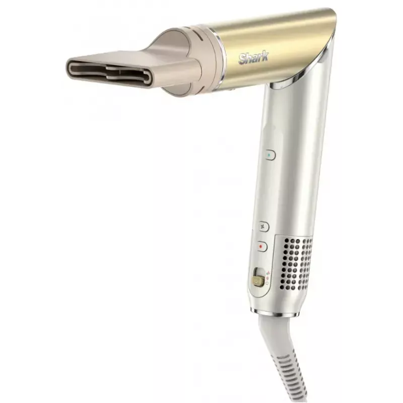 Wielofunkcyjna stylizator do włosów Shark HD6051SEU Airflow — 1500 W, 120–220°C, Ceramiczny, Czarny/Złoty, przewód 2,44 m