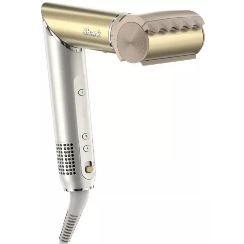 Wielofunkcyjna stylizator do włosów Shark HD6051SEU Airflow — 1500 W, 120–220°C, Ceramiczny, Czarny/Złoty, przewód 2,44 m