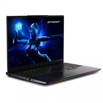 ERAZER Beast 16 X1 Ultimate Intel Core Ultra 9 275HX Laptop 40,6 cm (16 cali) Quad HD+ 32 GB DDR5-SDRAM 2 TB SSD NVIDIA GeForce RTX 5080 Wi-Fi 6E (802.11ax) Windows 11 Home US English Czarny