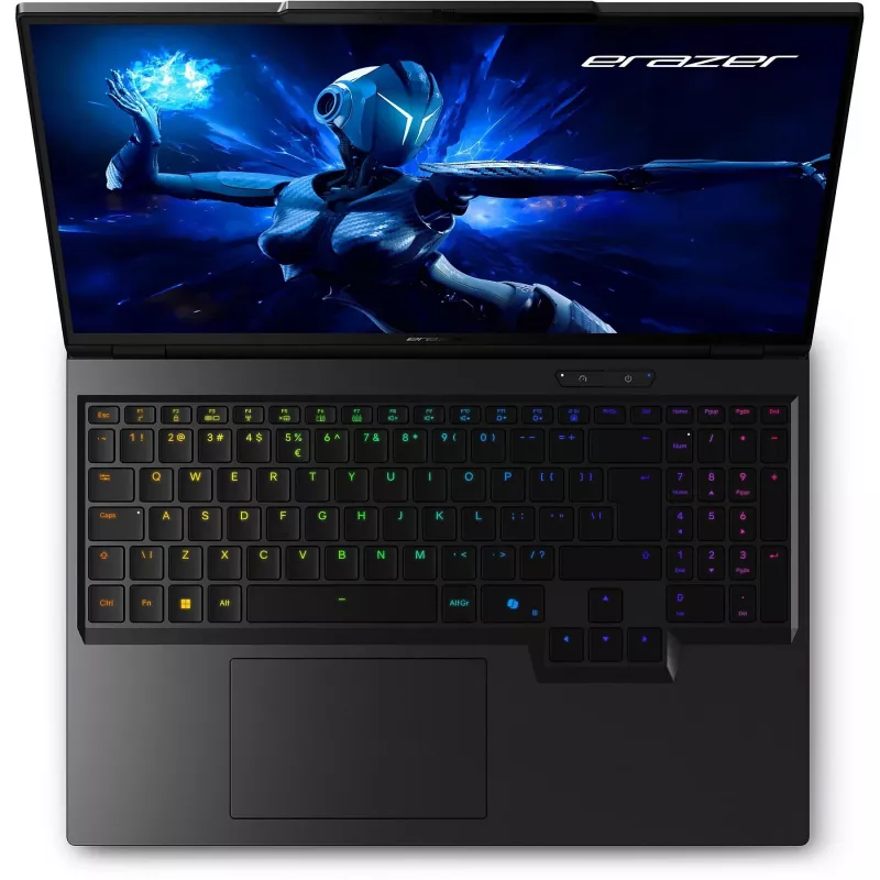 ERAZER Beast 16 X1 Ultimate Intel Core Ultra 9 275HX Laptop 40,6 cm (16 cali) Quad HD+ 32 GB DDR5-SDRAM 2 TB SSD NVIDIA GeForce RTX 5080 Wi-Fi 6E (802.11ax) Windows 11 Home US English Czarny
