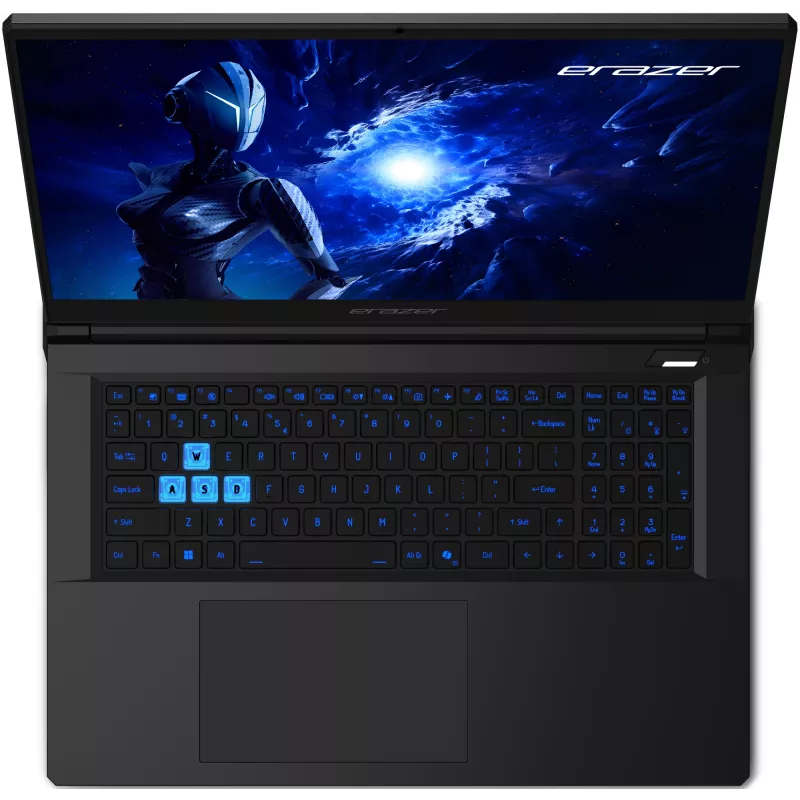 ERAZER Scout 17 E1 MD62758 Intel Core 5 210H Laptop 43,9 cm (17,3 cala) Full HD 16 GB DDR5-SDRAM 1 TB SSD NVIDIA® GeForce RTX™ 5050 Wi-Fi 6E (802.11ax) Windows 11 Home Czarny