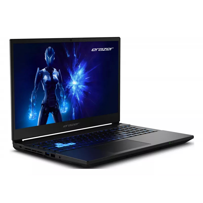ERAZER Deputy 15 P1 MD62761 Intel Core 7 250H Laptop 39,6 cm (15,6 cala) Full HD 16 GB DDR5-SDRAM 1 TB SSD NVIDIA GeForce RTX 5060 Wi-Fi 6E (802.11ax) Windows 11 Home Czarny