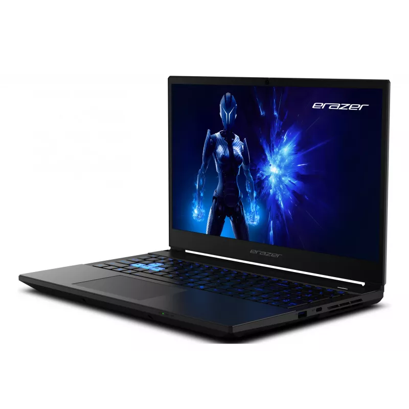 ERAZER Deputy 15 P1 MD62761 Intel Core 7 250H Laptop 39,6 cm (15,6 cala) Full HD 16 GB DDR5-SDRAM 1 TB SSD NVIDIA GeForce RTX 5060 Wi-Fi 6E (802.11ax) Windows 11 Home Czarny