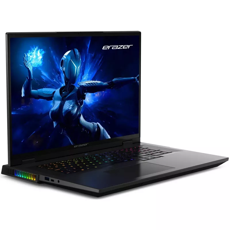 ERAZER Beast 18 X1 Intel Core Ultra 9 275HX Laptop 45.7 cm (18 cali) Quad HD+ 32 GB DDR5-SDRAM 2 TB SSD NVIDIA GeForce RTX 5090 Wi-Fi 7 (802.11be) Windows 11 Home US English Czarny